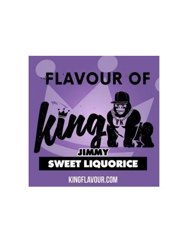 Sweet Liquorice (Ex Jimmy) Aroma Concentrato Flavour of King 10 ml per Sigarette Elettroniche