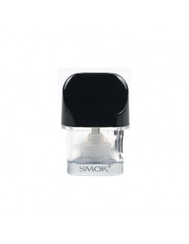 Pod Smok Novo Gloss Black AIO Cartuccia Ricambio da 2ml - 3 Pezzi