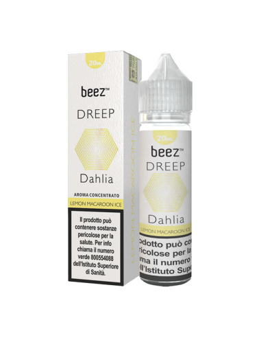 Dahlia Dreep By Beez Liquido Shot 20ml Macaron Almond Lemon Ice