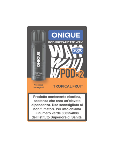 Tropical Fruit Wavi Onique Pod Precaricate 2ml - 2 pezzi