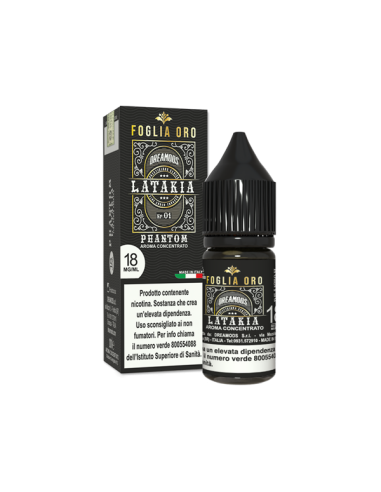 Latakia Phantom Foglia Oro Dreamods Aroma Concentrato 10ml