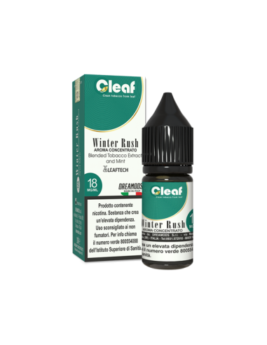 Winter Rush (Green) Cleaf Dreamods Aroma Concentrato 10ml