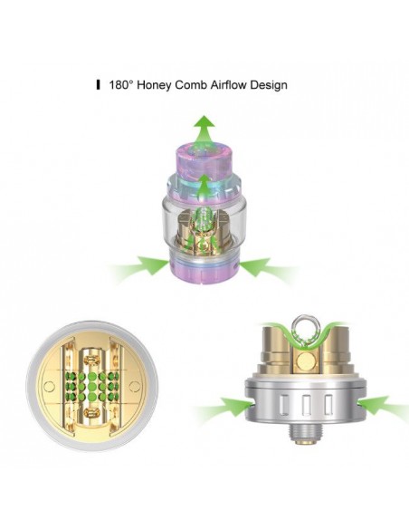 Kylin Mini RTA Vandy Vape Atomizer 24mm 510 Pin Rebuildable with Tank for Electronic Cigarettes