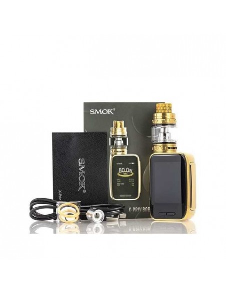 Smok X Priv Baby Starter Kit con TFV12 Big Baby Prince - Sigaretta Elettronica da 80W con Batteria Integrata da 2300mAh