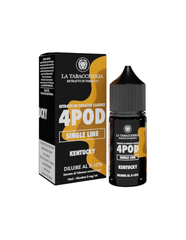 Kentucky Organic 4pod Single Leaf La Tabaccheria Aroma
