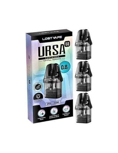 Ursa Pod Cartridge Lost Vape Replacement 2.5ml - 3 Pieces