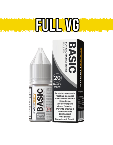 Nicotina Full VG Svaponext Base Neutra 10ml