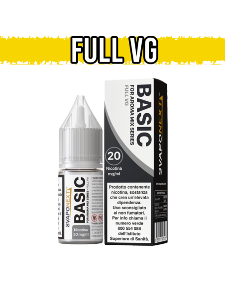Nicotina Full VG Svaponext Base Neutra 10ml