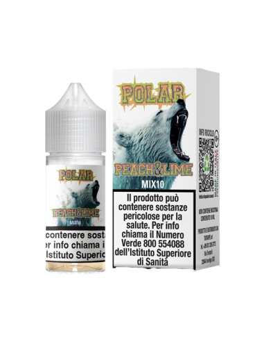 Polar Peach & Lime TNT Vape Liquido Mix and Vape 10ml
