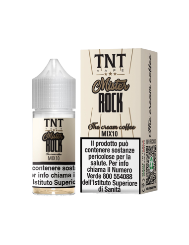 Mister Rock TNT Vape Aroma Mini Shot 10ml Hazelnut Coffee Cream