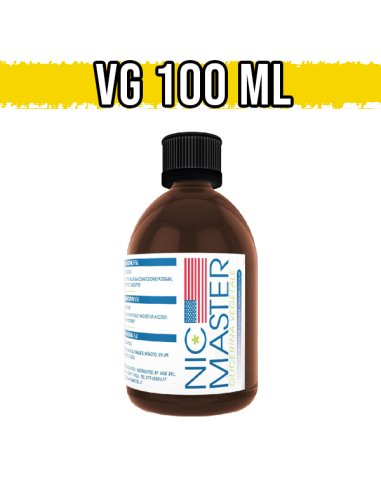 Glicerina Vegetale 100ml Nic Master FULL VG
