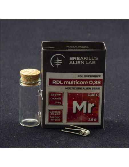 Overdrive RDL Multicore Breakill's Alien Lab Coil Prefatte 0.38Ω pack