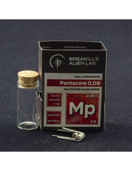 Overdrive ODLx Pentacore Breakill's Alien Lab Coil Prefatte 0.08Ω pack