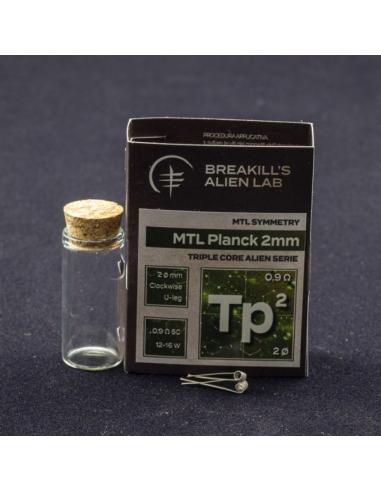 Symmetry MTL Planck 2mm Breakill's Alien Lab Coil Prefatte 0.9Ω pack
