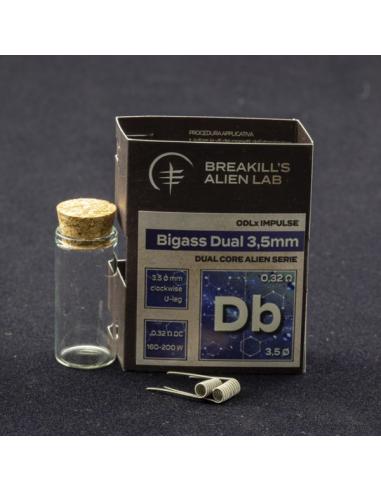 Impulse ODLx Bigass Dual 3,5mm Breakill's Alien Lab Coil Prefatte 0.32Ω