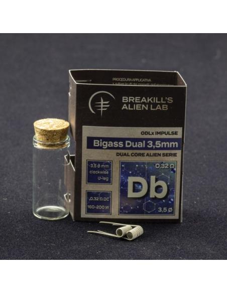 Impulse ODLx Bigass Dual 3,5mm Breakill's Alien Lab Coil Prefatte 0.32Ω