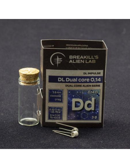 Impulse DL Dual Core Breakill's Alien Lab Coil Prefatte 0.14Ω