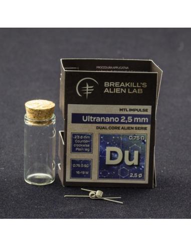 Impulse Ultranano 2,5mm Breakill's Alien Coil Prefatte 0.75Ω pack