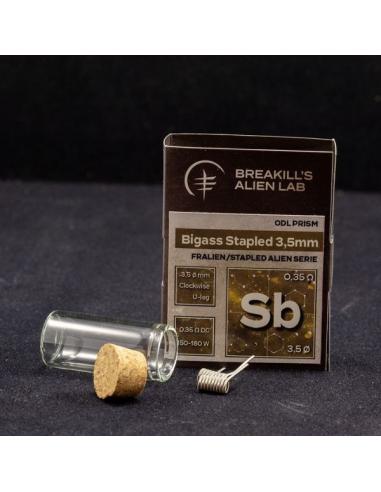 Prism ODLx Bigass Stapled 3,5mm Breakill's Alien Lab Coil Prefatte 0.35Ω