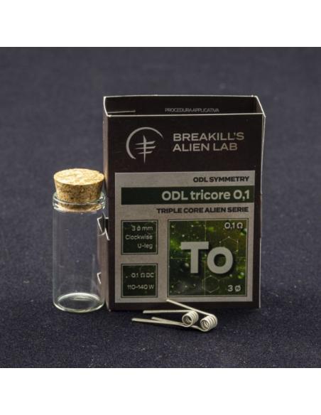 Symmetry ODL Tricore 0,1 Breakill's Alien Lab Coil Prefatte 0.10Ω pack
