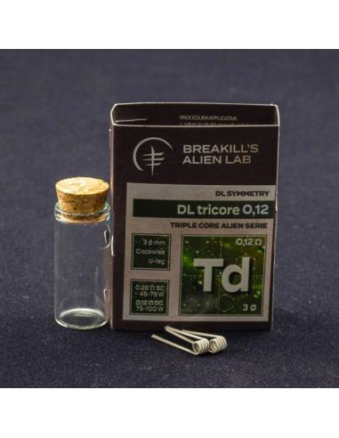 Symmetry DL Tricore 0,12 Breakill's Alien Lab Coil Prefatte 0.12Ω