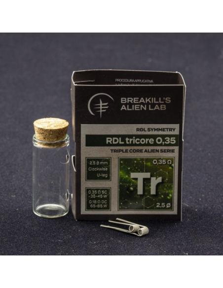 Symmetry RDL Tricore 0,35 Breakill's Alien Lab Coil Prefatte 0.35Ω
