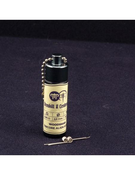 Woodsman Tricore Alien Breakill's Alien Lab Centenary Mods Coil Prefatte 0.85Ω pack