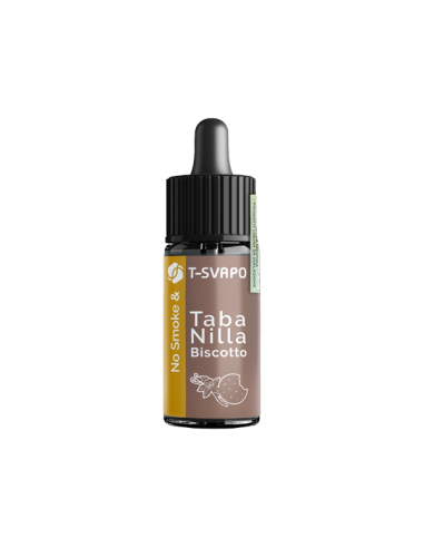 Tabanilla Biscotto No Smoke & T-Svapo Aroma Concentrato 10ml