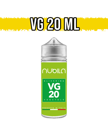 Glicerina Vegetale Nubila 20ml Full VG