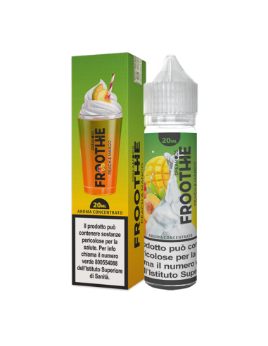 Peach & Mango Froothie Dreamods Liquid Shot 20ml Fruit Cream