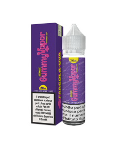 Gummy Vapor Dreamods Liquid Shot 20ml Strawberry Grape Chewing