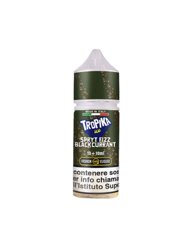 Spryt Fizz Blackcurrant Tropika Ice Fashion Vape Aroma Mini Shot 10ml