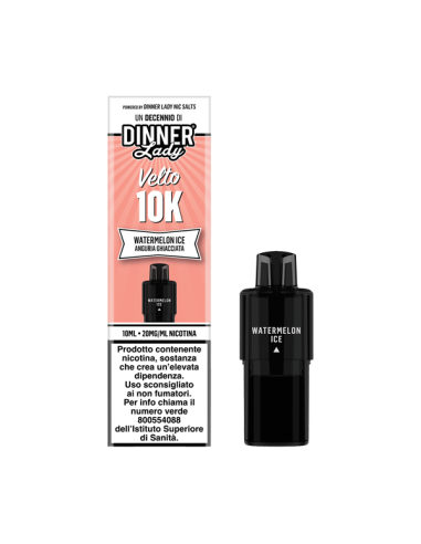Watermelon Ice Velto 10K Pod Precaricata Dinner Lady 10ml