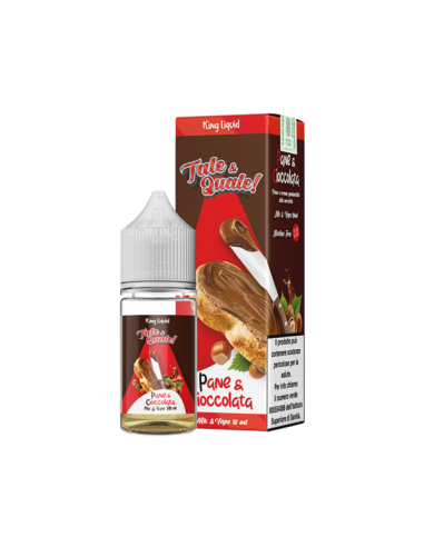 Pane e Cioccolata Tale e Quale King Liquid Liquido Mix and Vape 10ml