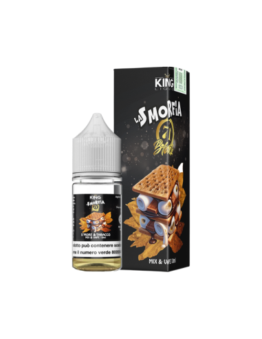La Smorfia 71 Black King Liquid Liquido Mix and Vape 10ml
