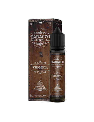 Virginia Tabacco Lento King Liquid Liquido Mix and Vape 20ml