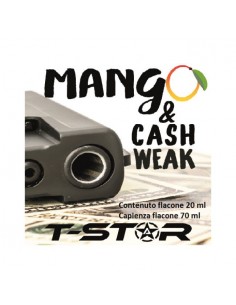 Mango & Cash Weak Aroma Scomposto T-Star Liquido da 20ml