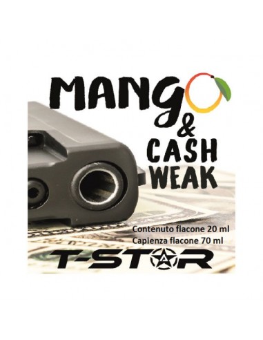 Mango & Cash Weak Aroma Broken T-Star Liquid 20ml