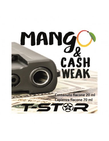 Mango & Cash Weak Aroma Scomposto T-Star Liquido da 20ml