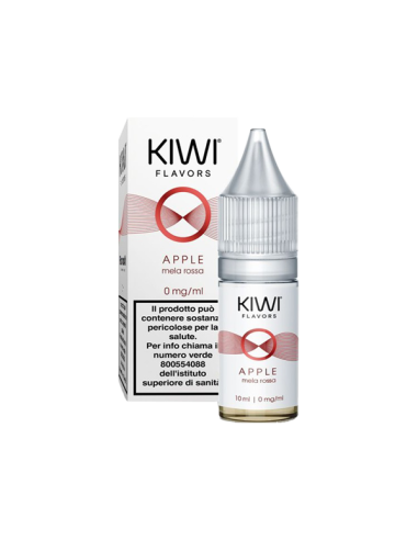 Apple Kiwi Flavors Liquido Pronto 10ml Mela Rossa