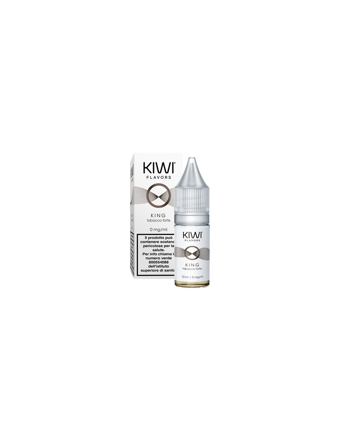 Kiwi Ready-to-Vape Liquids King 10ml | Svapoebasta