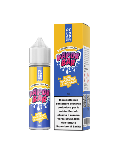 Blue Raspberry Lemonade Vapor Bar Reload Vape Liquido Shot 20ml