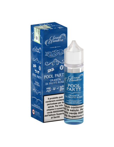 Pool Party Seven Wonders Liquido Mix and Vape 30ml Frutti Rossi