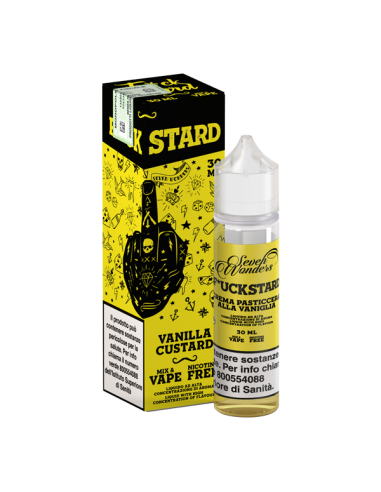 Fuckstard Seven Wonders Liquido Mix and Vape 30ml Crema Vaniglia
