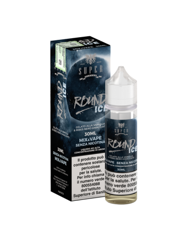 D77 Round Ice Super Flavor Liquido Mix and Vape 30ml Gelato