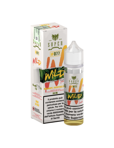 D77 Wild Super Flavor Liquid Mix and Vape 30ml Melon Strawberry