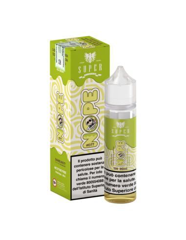 D77 Nope Super Flavor Liquido Mix and Vape 30ml Gelato