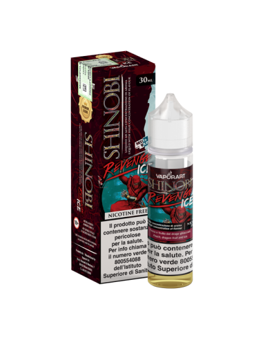 Shinobi Revenge Ice Vaporart Liquido Mix and Vape 30ml Pesca