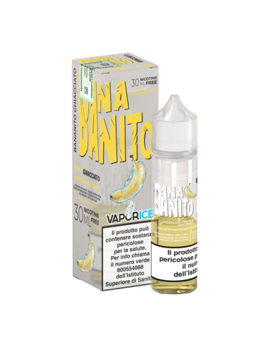 Bananito Vaporice Vaporart Liquido Mix and Vape 30ml Banana