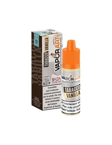 Tabacco Vanilla Vaporart Liquido Mix and Vape 10ml